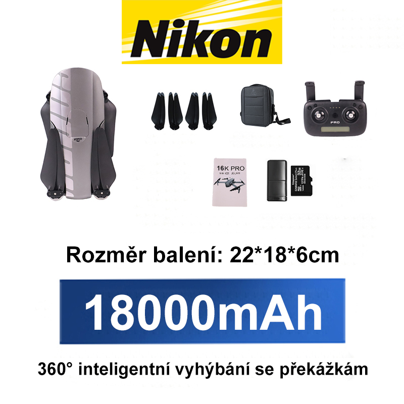 (Běžný model) poskytuje rozlišení 4K, dosah až 10 kilometry, výdrž baterie 4 hodiny a maximální letovou výšku 300 metrů, ale nezahrnuje automatickou ochranu proti překážkám a osvětlení.